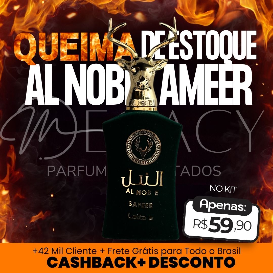 COMPRE 1 LEVE 3 - Lattafa Fakhar, AL Noble Ameer e Assad Lattafa - Queima de Estoque - 100ml Cada
