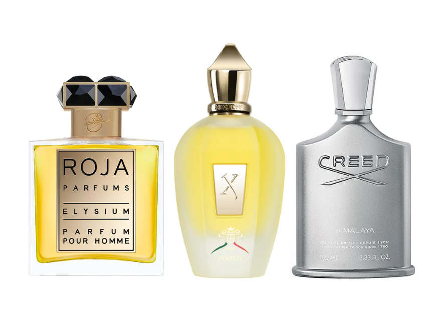 PROMOÇÃO COMPRE 1 LEVE 3 - Roja Parfums Amber Aoud, Xerjoff 1861 Naxos e Creed Himalaya - Esquenta Black Friday! 🔥 - 100ml Cada
